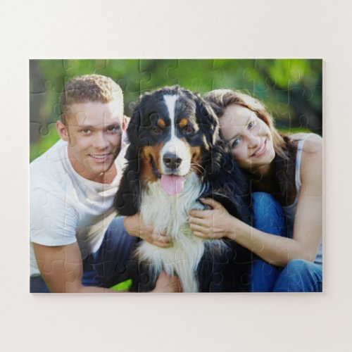Family Pet Photo Jigsaw Puzzle