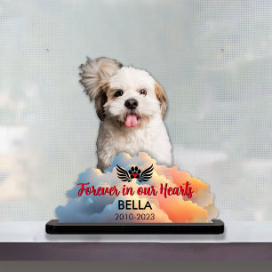 Family Pet Photo Memorial Sculpture Cutout