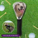 Family Pet Photo Monogram DRIVER Golf Head Cover