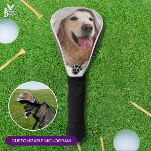 Family Pet Photo Monogram DRIVER Golf Head Cover