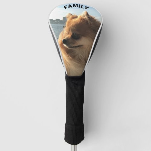 Family Pet Photo Personalize  Golf Head Cover