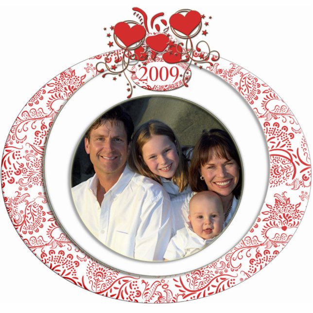 Family Photo 2009 Ornament (Front)
