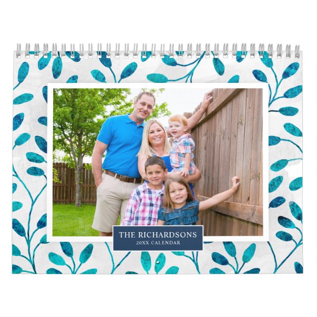 Family Photo 2021 Calendar Seasonal Backgrounds