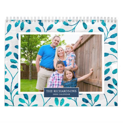Family Photo 2024 Calendar Seasonal Backgrounds