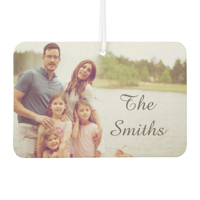 Family Photo Air Freshener (Front)