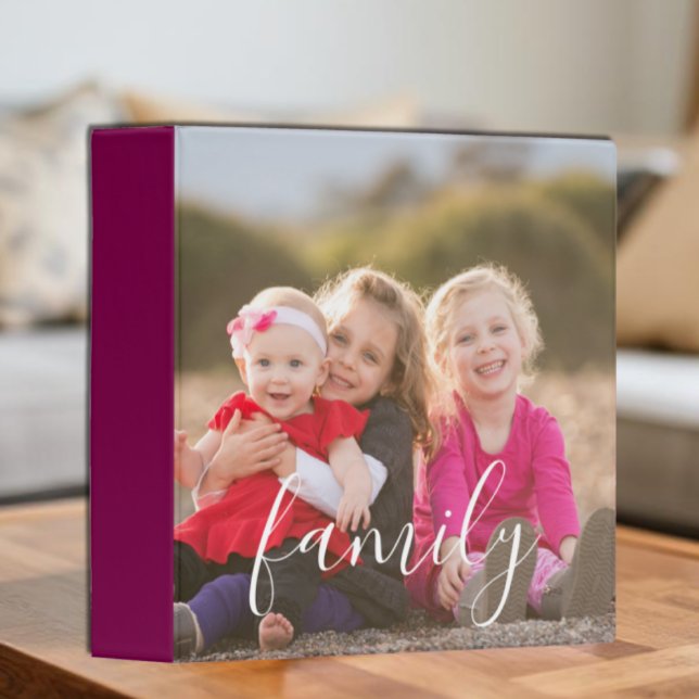 Family Photo Album 3 Ring Binder (Creator Uploaded)