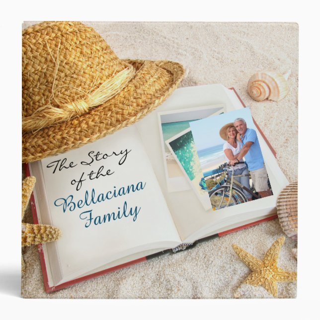 Family Photo Album - Binder Notebook (Front)