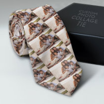 Family Photo All Over Print - Horizontal Pic Neck Tie