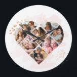 Family Photo Best Grandma Ever Heart Shape 8 Photo Large Clock<br><div class="desc">❤ BEST GRANDMA GIFTS - A simple, gift for grandma, ❤ GREAT GIFTS FOR ANY OCCASION - They can be great for Mothers Day gifts for grandma, make stellar 50th 55th 60th 70th 80th birthday gifts for grandma, Christmas gifts for grandma, grandma retirement gifts, grandmother anniversary gifts, "Just because, "...</div>