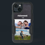 Family Photo #blessed | name initials iPhone 13 Case<br><div class="desc">Embrace a unique combination of protection and personalization with our "Love & Memories" Family Photo #blessed Custom iPhone 13 Case. Inspired by the desire to keep treasured moments close, this case reflects the blend of functionality and personalized style that is highly sought after in Zazzle's tech accessory collection. This iPhone...</div>