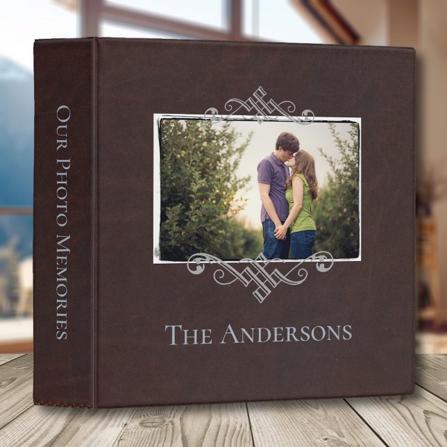 Family Photo Brown Scrapbook Album Binder (Creator Uploaded)
