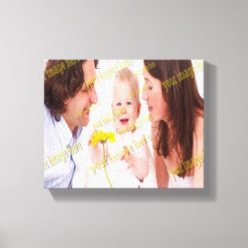 Family Photo Budget Special Cool Canvas Print by Zazzimsical at Zazzle