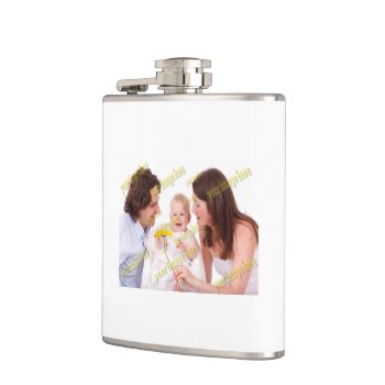 Family Photo Budget Special Cool Hip Flask by Zazzimsical at Zazzle