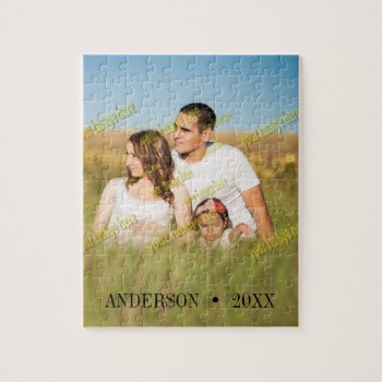 Family Photo Budget Special Cool Jigsaw Puzzle by Zazzimsical at Zazzle