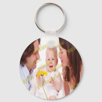 Family Photo Budget Special Cool Keychain by Zazzimsical at Zazzle