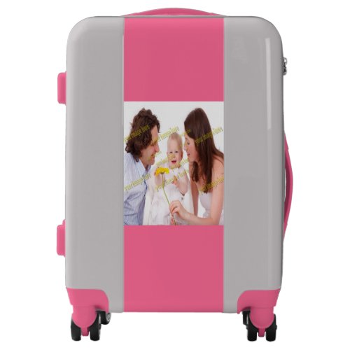 Family Photo Budget Special Cool Luggage