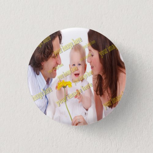 Family Photo Budget Special Cool Pinback Button