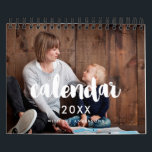 Family photo calendar 2024<br><div class="desc">A modern photo calendar to customize with your family pictures,  a perfect way to start the year 2024. Fully customizable text colors.</div>