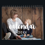 Family photo calendar 2026<br><div class="desc">A modern photo calendar to customize with your family pictures,  a perfect way to start the year 2026. Fully customizable text colors.</div>