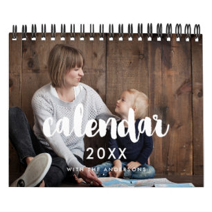 Family photo calendar 2027