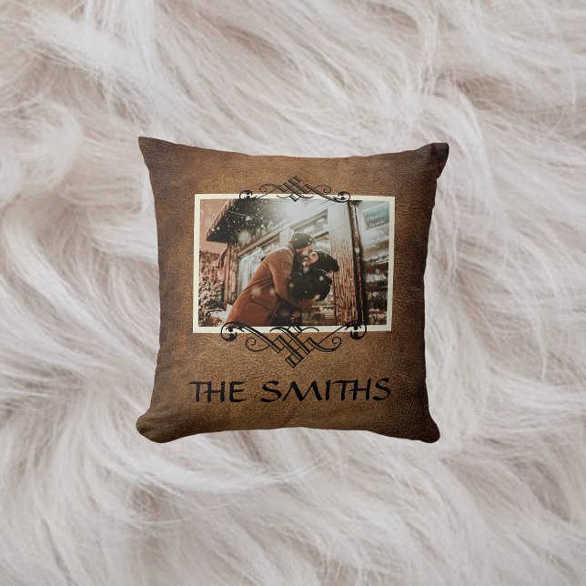 Family Photo Cherished Keepsake | Custom Throw Pillow (Creator Uploaded)
