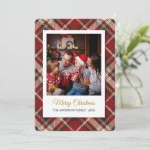 Family Photo Christmas Card