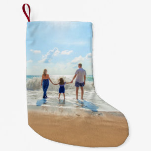 Family Photo Christmas Stocking