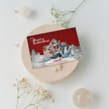 Family Photo Christmas Unique "BE THERE"