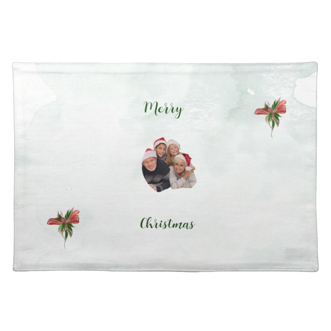  Family photo Cloth Placemat (Front)