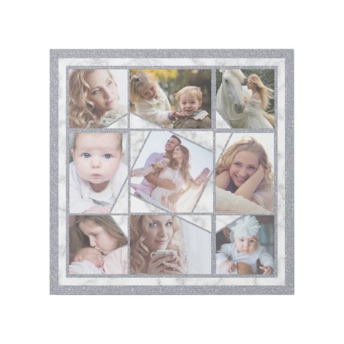 Family Photo Collage 9 Instagram Pictures  Marble Gallery Wrap