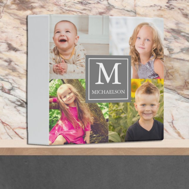 Family Photo Collage Album 3 Ring Binder (Creator Uploaded)