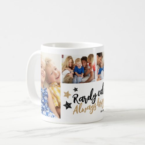 Family Photo Collage Calm Bright Coffee Mug