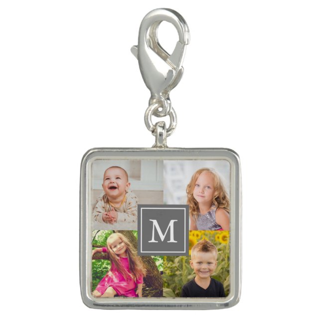 Family Photo Collage Charm (Front)