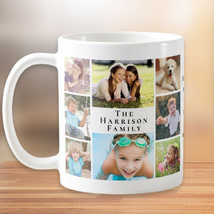 Family Photo Collage Coffee Mug