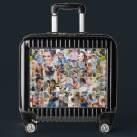 Family Photo Collage Custom 24 Pic Puzzle Shape Luggage<br><div class="desc">This beautiful, personalized jigsaw puzzle luggage includes up to 24 of your custom photos cut into interlocking puzzle pieces! This intricate, unique design is perfect for displaying your favorite family photos. The hand-made puzzle pattern seamlessly tiles your photographs across the luggage. HOW TO PERSONALIZE: Just use the easy templates to...</div>