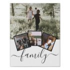 Family Photo Collage Custom Personalized