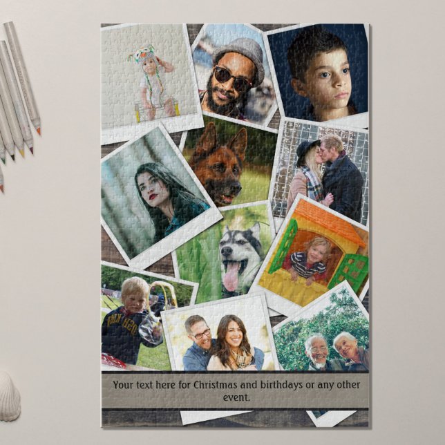 Family Photo Collage Difficult Jigsaw Puzzle (Creator Uploaded)