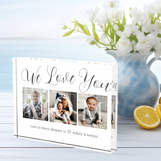 Family Photo Collage for Mom Block (Creator Uploaded)