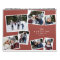 Family photo collage fun modern terracotta