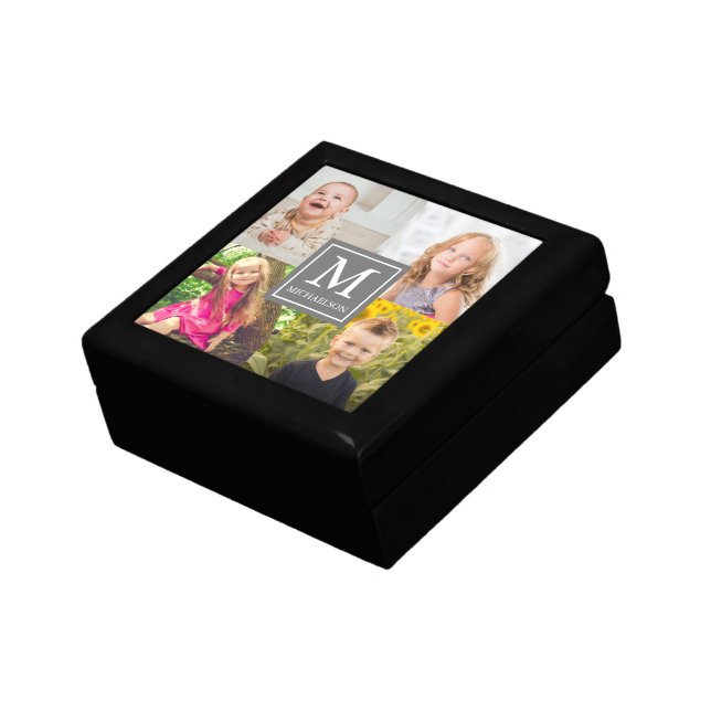 Family Photo Collage Gift Box (Side)