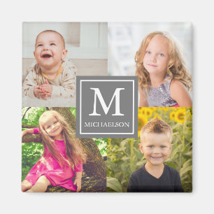 Family Photo Collage Magnet