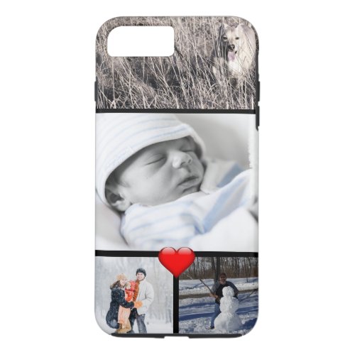 Family Photo Collage Make Your Own Instagram iPhone 8 Plus7 Plus Case