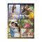 Family Photo Collage Red Gold New Years Greeting