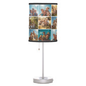Family Photo Collage Table Lamp (Right)