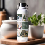 Family Photo Collage Together Is Our Favorite Water Bottle<br><div class="desc">Here is a possible marketing text for a water bottle with 11 photo square layout collage for family and 1 square on the left with the quote Together is our favorite place to be: Are you looking for a unique and personalized gift for your loved ones? Do you want to...</div>