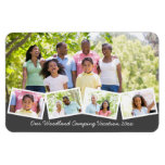 Family Photo Collage w Zigzag Photo Strip Flexible Magnet Family Photo Collage w Zigzag Photo Strip Flexible Magnet