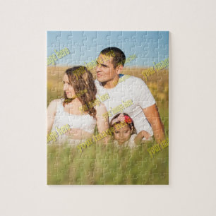 Family Photo 🧩✨ Custom Budget-Friendly Fun Jigsaw Puzzle