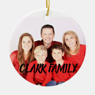 FAMILY PHOTO CUSTOM ORNAMENT SCRIPT
