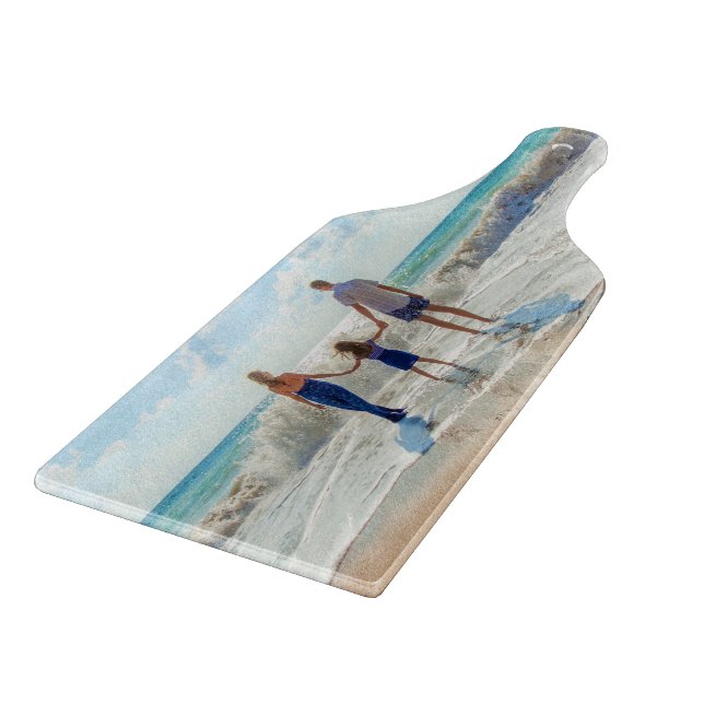 Family Photo Cutting Board (Corner)