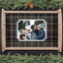 Family Photo Dark Plaid